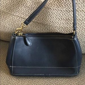 Navy Blue Vintage COACH purse